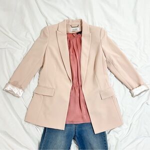 Calvin Klein Women's Blush Blazer